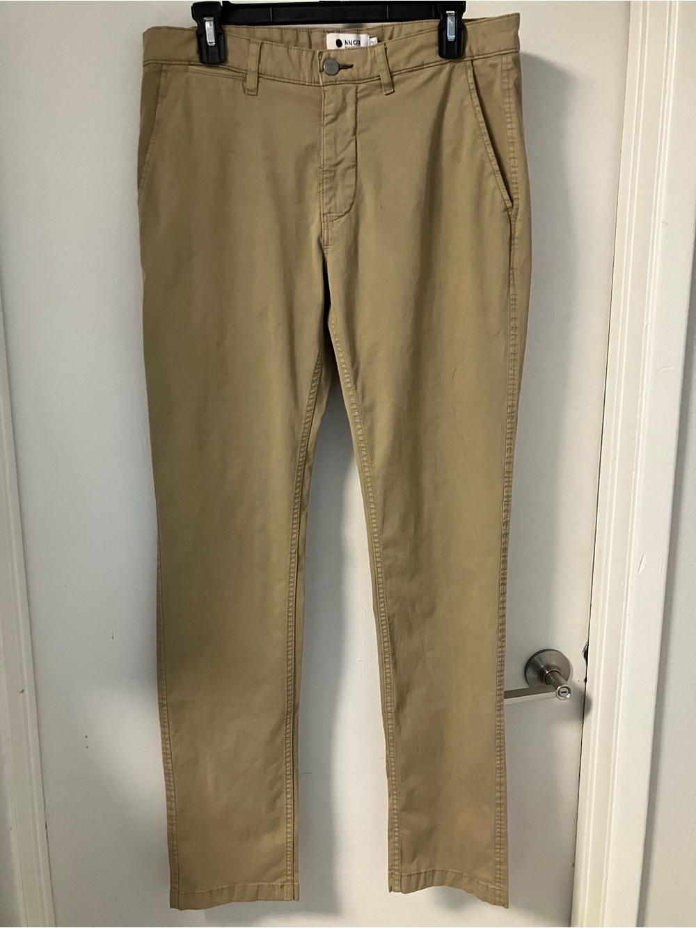 Men's Straight Chinos in Tan by NN07